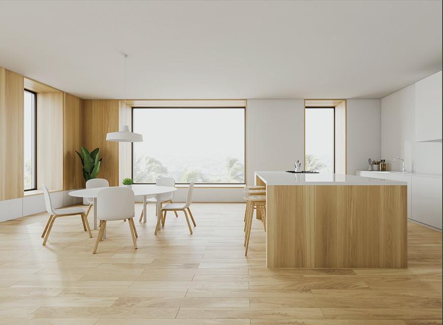 Engineered na sahig na gawa sa kahoy