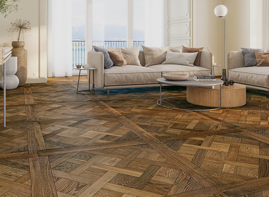 Disenyo ng Parquet Flooring