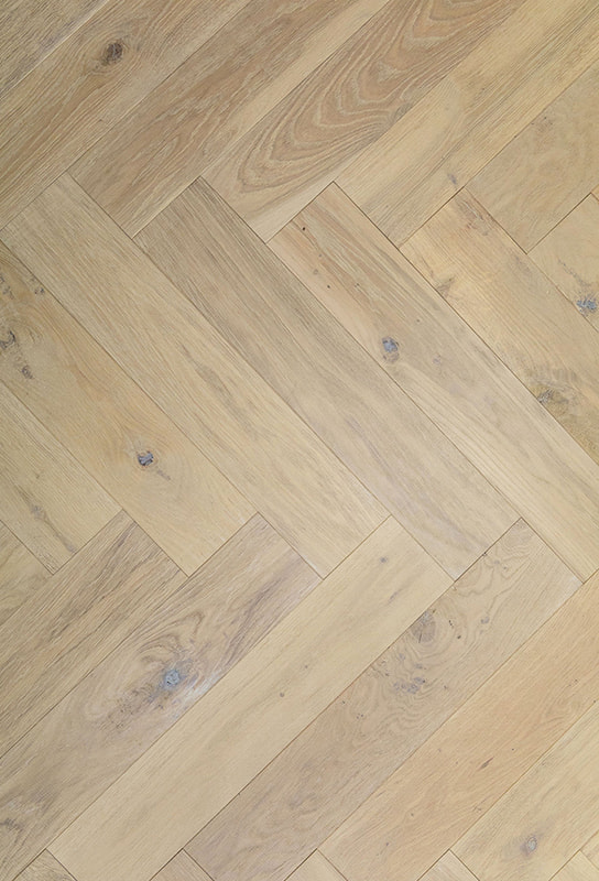 Silangang Europa White Oak Herringbone Engineered Wood Flooring OA002-38